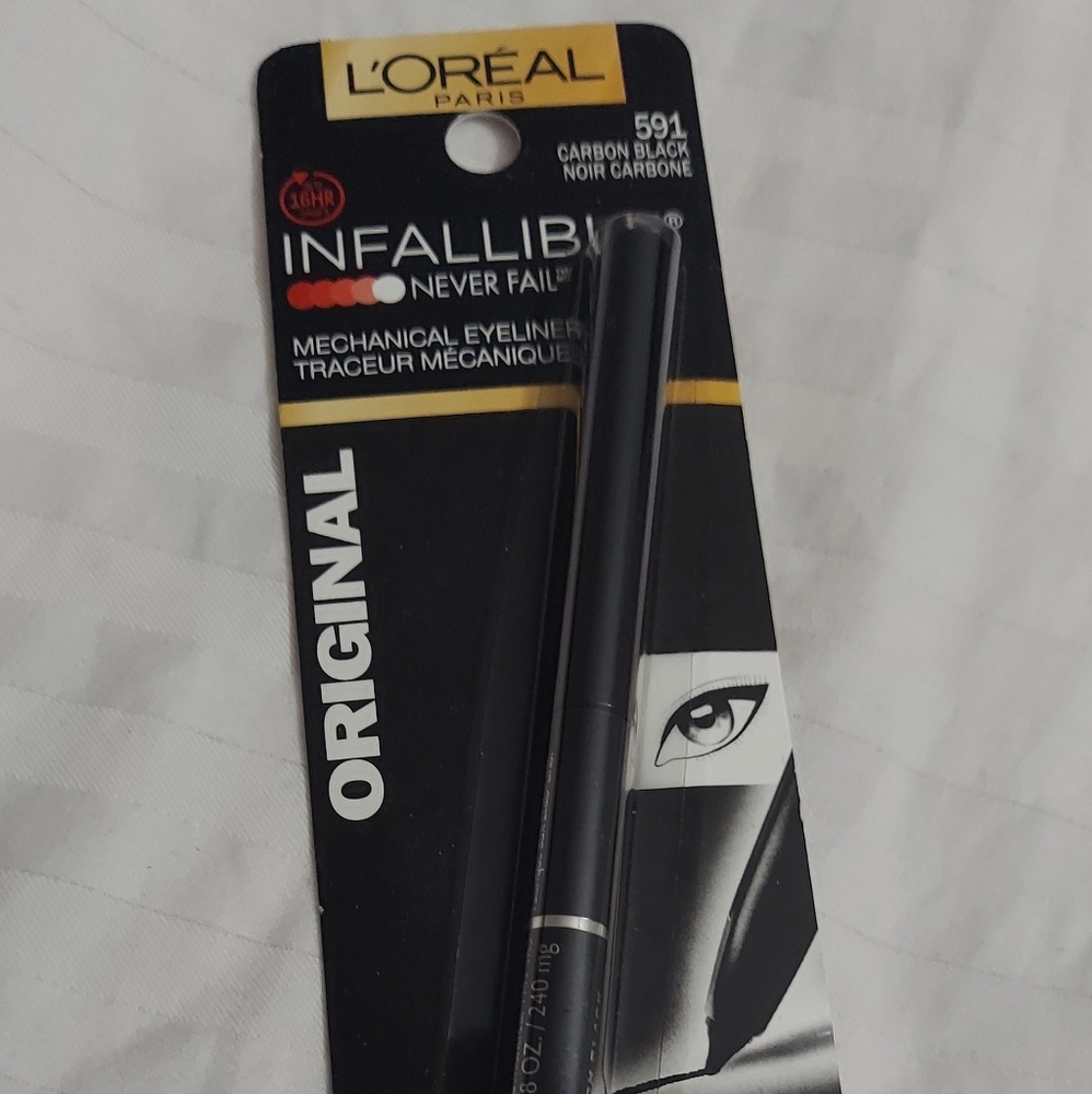 L'Oreal Infallible Never Fail Eyeliner, Brown 531 .08 oz (240 mg)